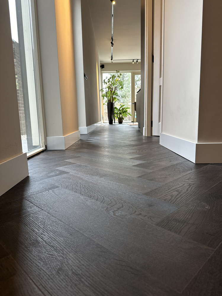 Visgraatvloer in Oosterhout